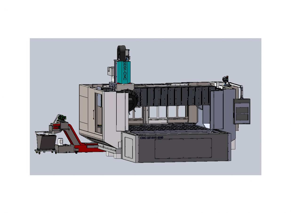 龍門加工中心SDSK2518V5-BT40數(shù)控機(jī)床技術(shù)規(guī)格書(shū)